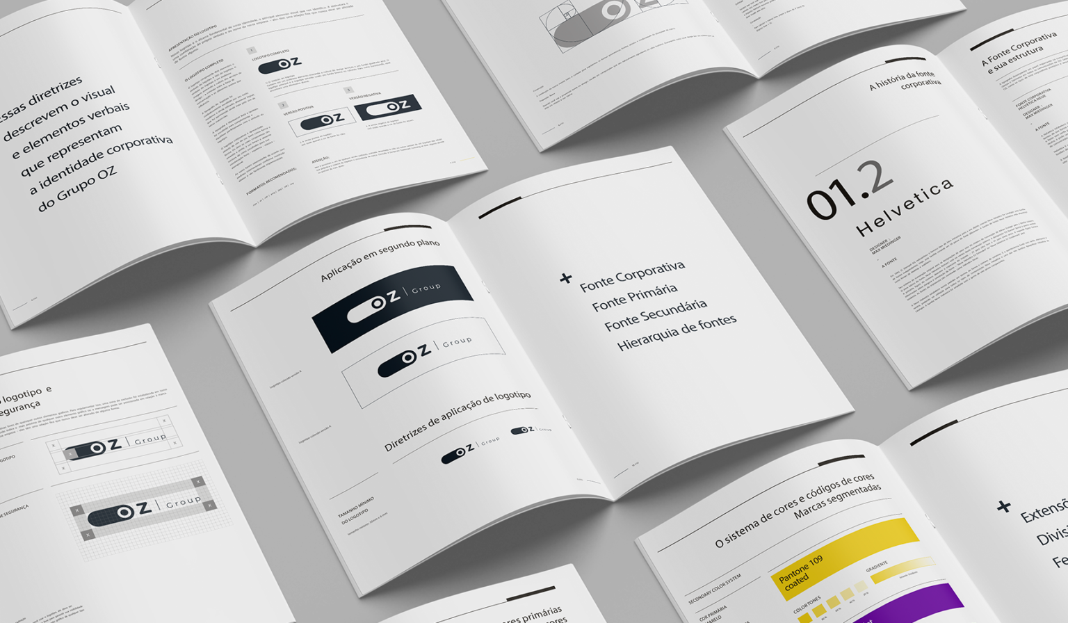 OZ Group - Projeto para Identidade Visual e Design da Marca